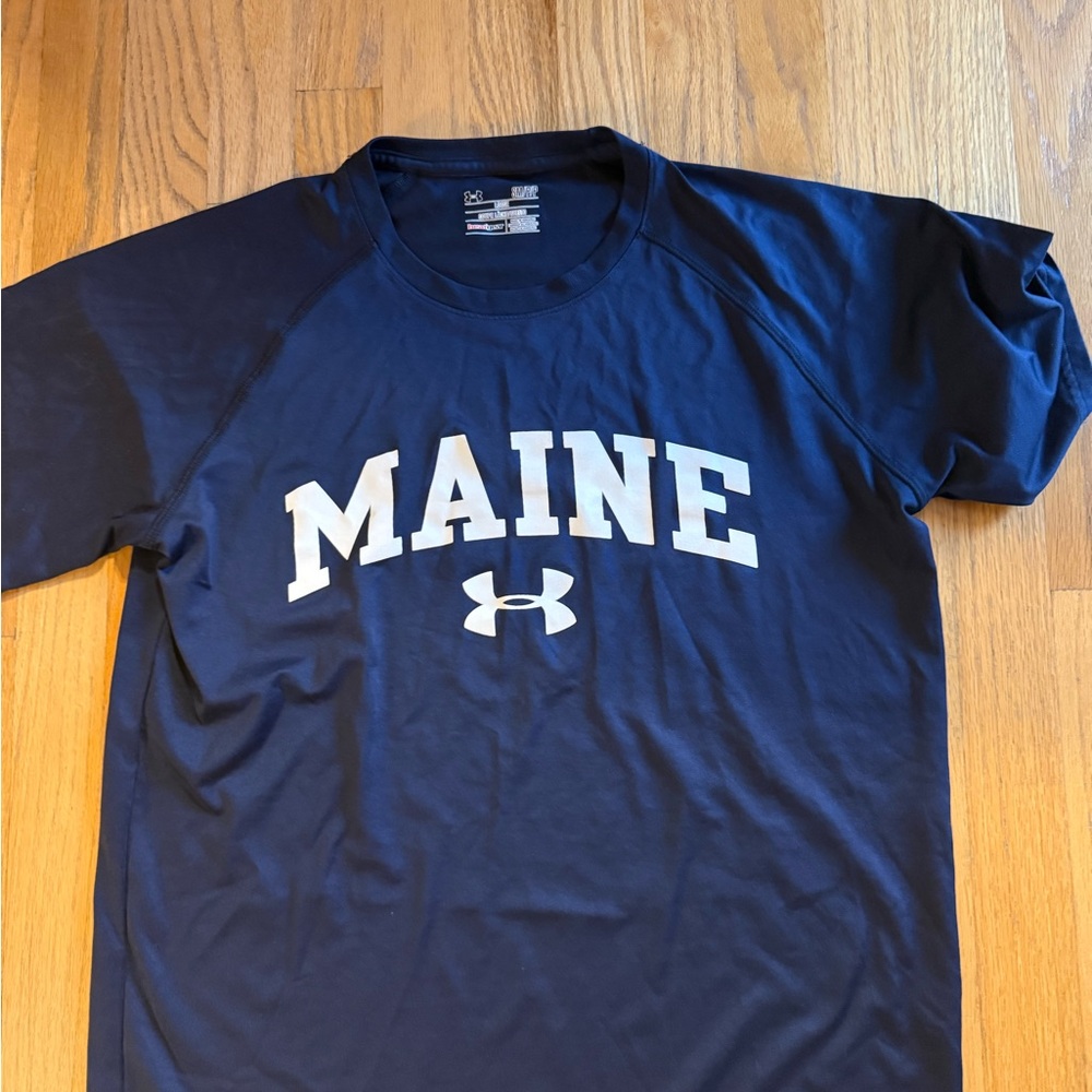 Under Armour Dark Blue Maine Tee